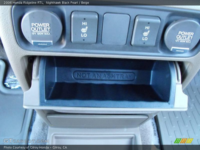 Nighthawk Black Pearl / Beige 2006 Honda Ridgeline RTL