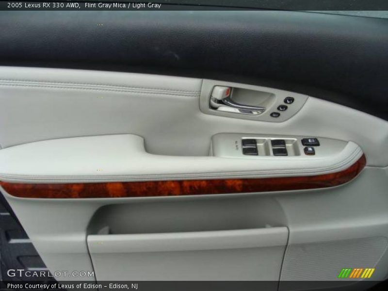 Flint Gray Mica / Light Gray 2005 Lexus RX 330 AWD