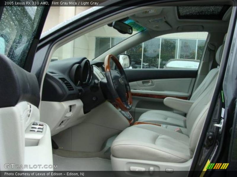 Flint Gray Mica / Light Gray 2005 Lexus RX 330 AWD