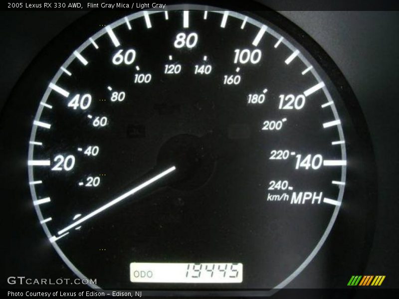 Flint Gray Mica / Light Gray 2005 Lexus RX 330 AWD