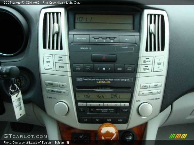 Flint Gray Mica / Light Gray 2005 Lexus RX 330 AWD