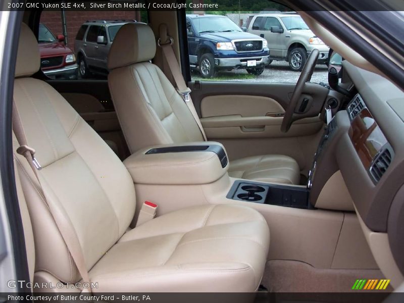 Silver Birch Metallic / Cocoa/Light Cashmere 2007 GMC Yukon SLE 4x4
