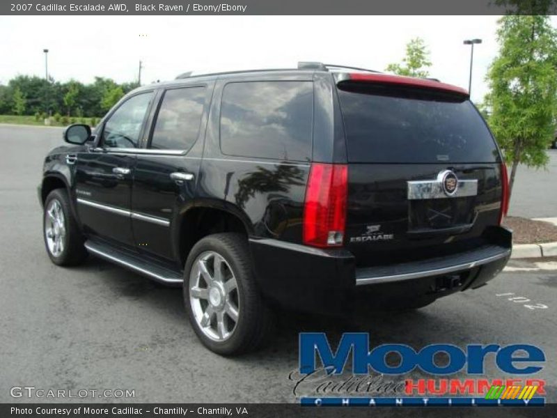 Black Raven / Ebony/Ebony 2007 Cadillac Escalade AWD