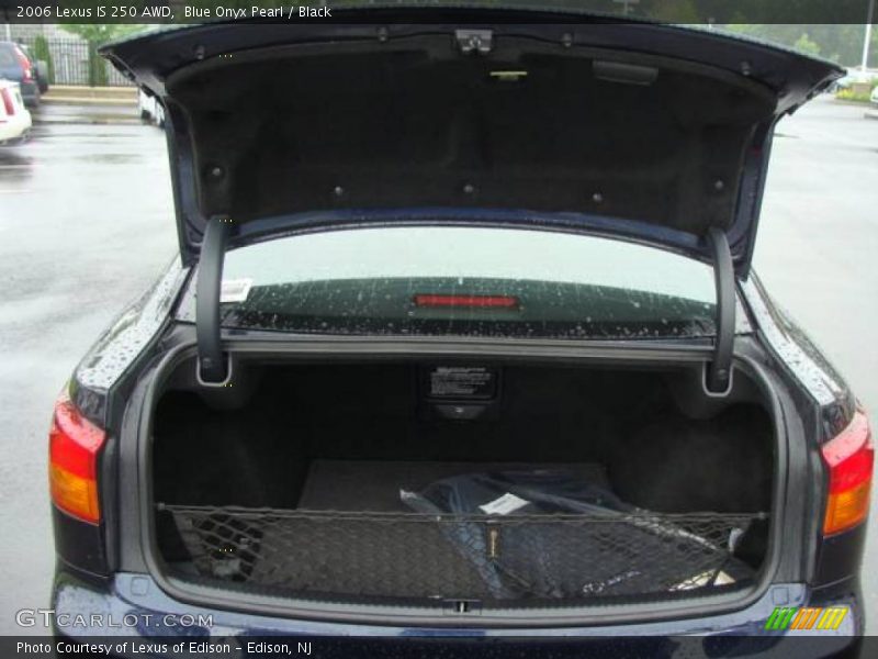 Blue Onyx Pearl / Black 2006 Lexus IS 250 AWD