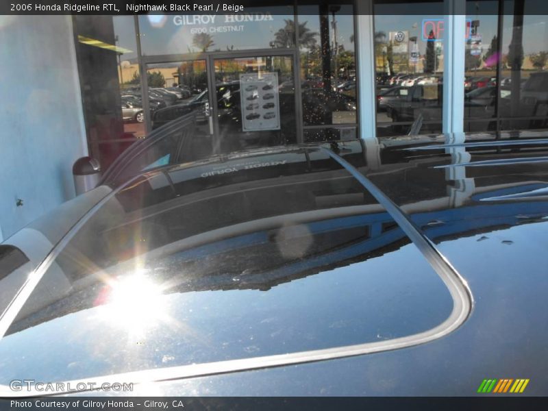 Nighthawk Black Pearl / Beige 2006 Honda Ridgeline RTL