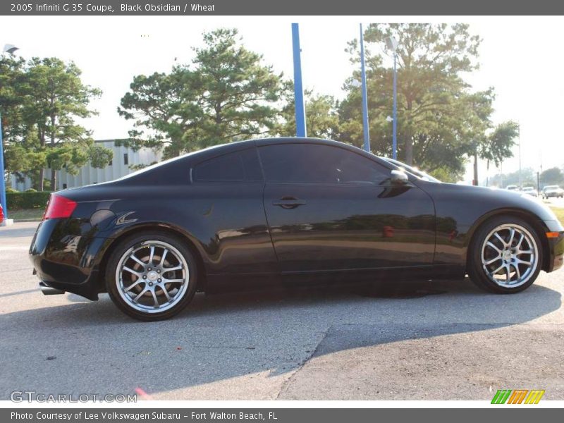 Black Obsidian / Wheat 2005 Infiniti G 35 Coupe