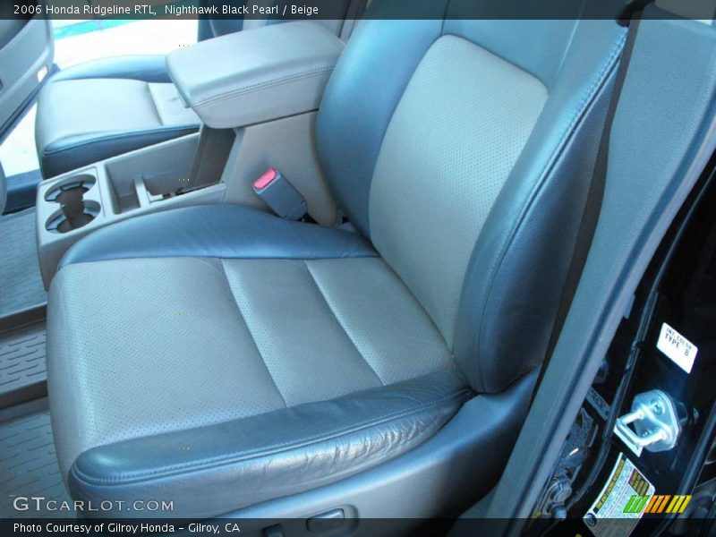 Nighthawk Black Pearl / Beige 2006 Honda Ridgeline RTL