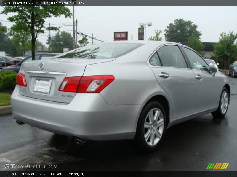Tungsten Metallic / Black 2008 Lexus ES 350