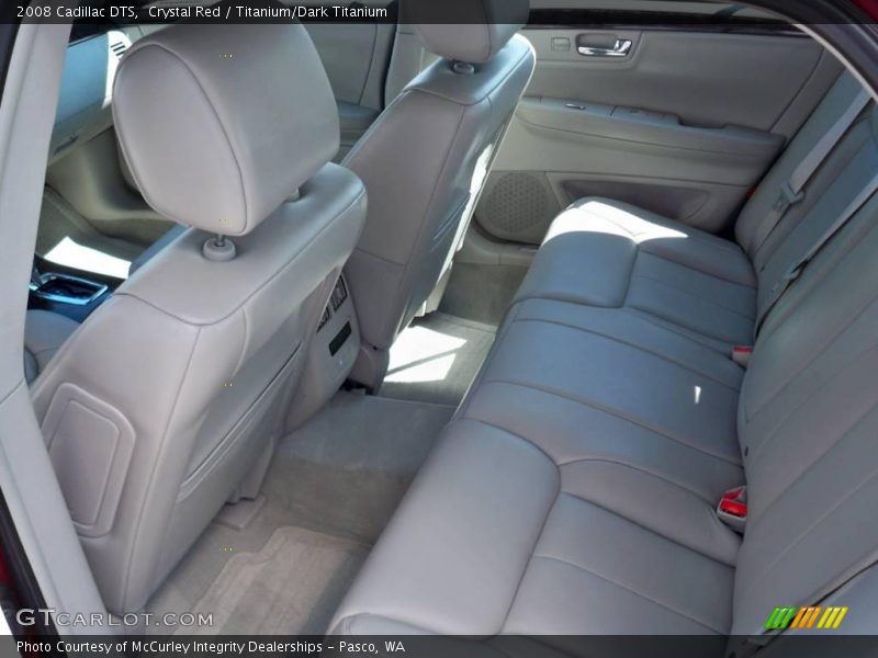 Crystal Red / Titanium/Dark Titanium 2008 Cadillac DTS