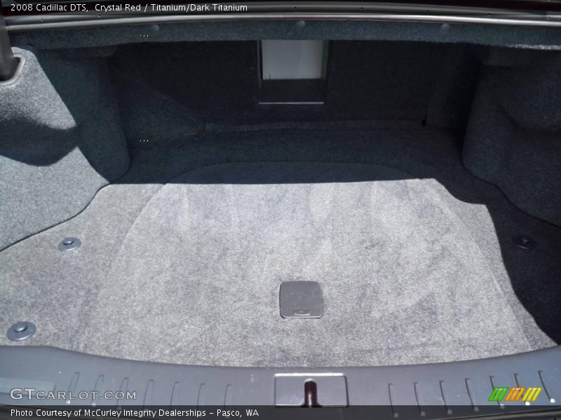 Crystal Red / Titanium/Dark Titanium 2008 Cadillac DTS