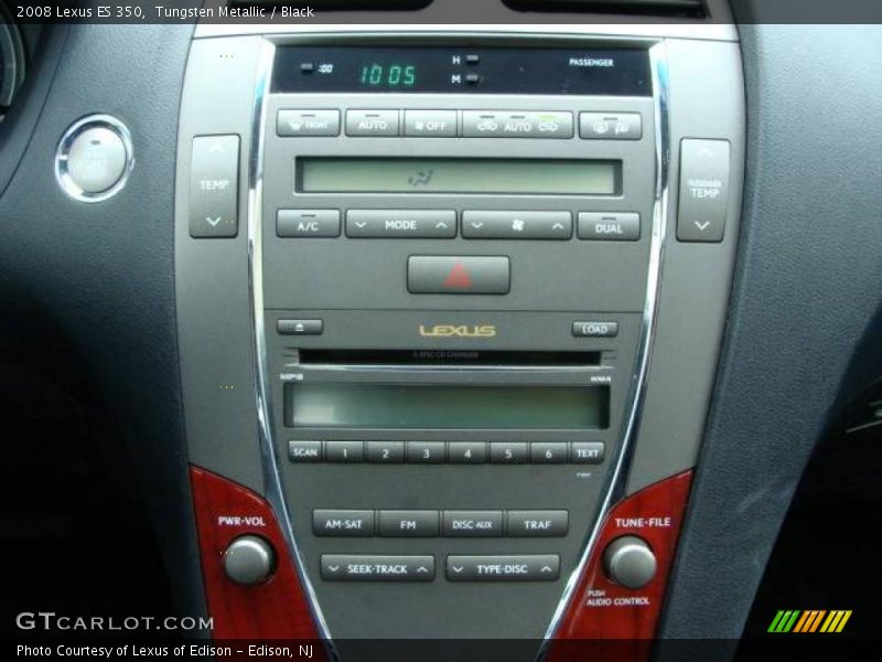 Tungsten Metallic / Black 2008 Lexus ES 350