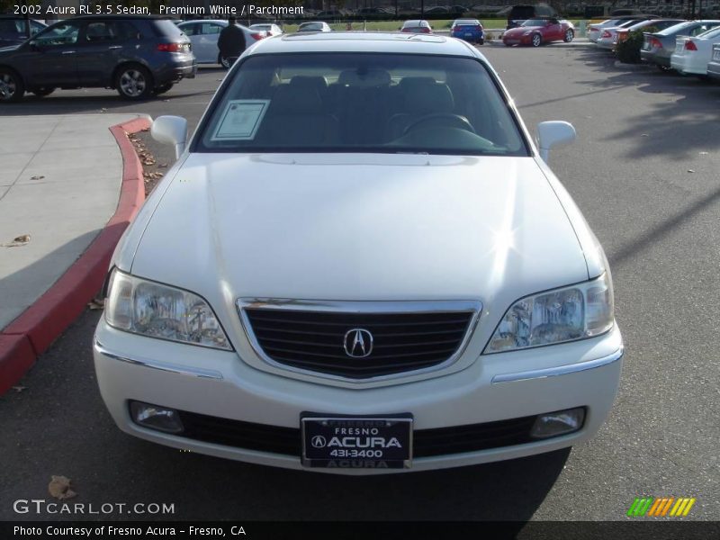 Premium White / Parchment 2002 Acura RL 3.5 Sedan