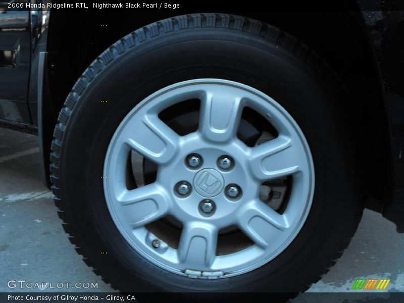 Nighthawk Black Pearl / Beige 2006 Honda Ridgeline RTL