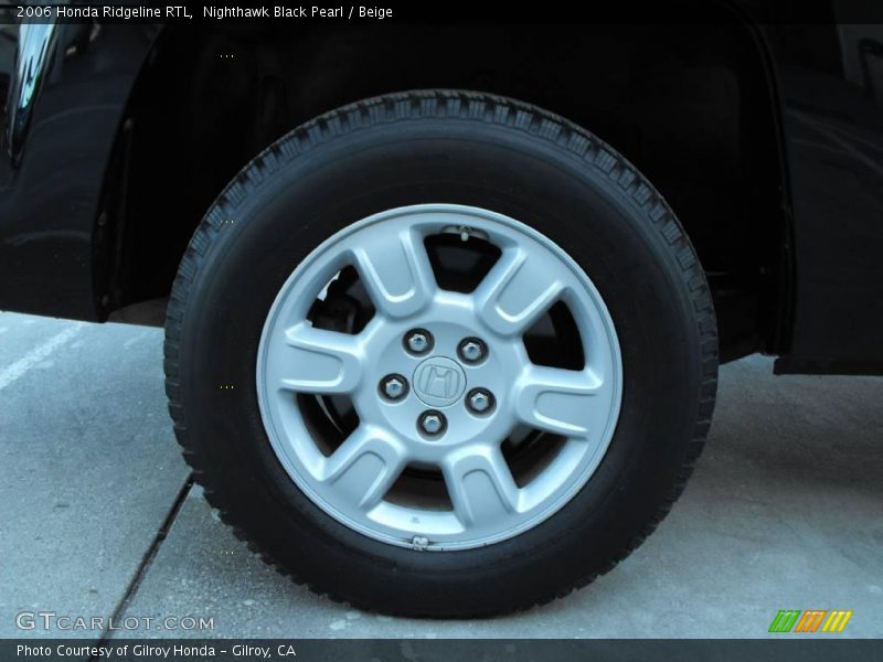 Nighthawk Black Pearl / Beige 2006 Honda Ridgeline RTL
