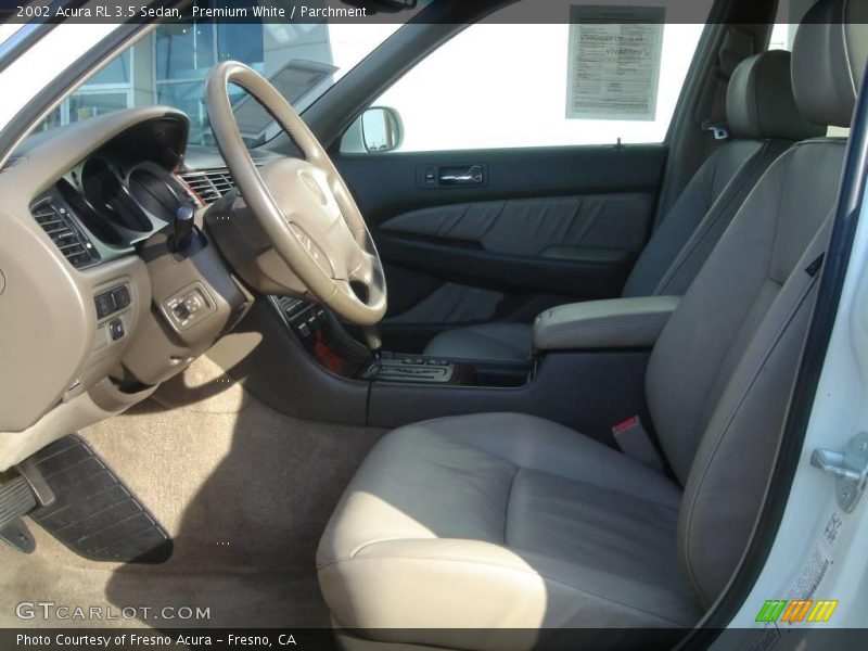 Premium White / Parchment 2002 Acura RL 3.5 Sedan