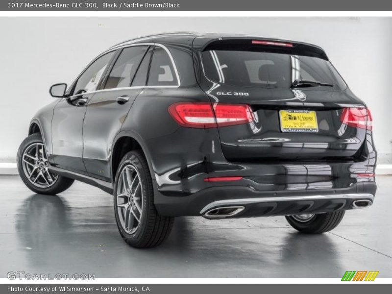 Black / Saddle Brown/Black 2017 Mercedes-Benz GLC 300