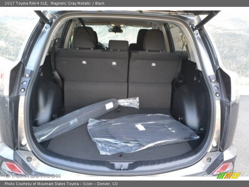 Magnetic Gray Metallic / Black 2017 Toyota RAV4 XLE