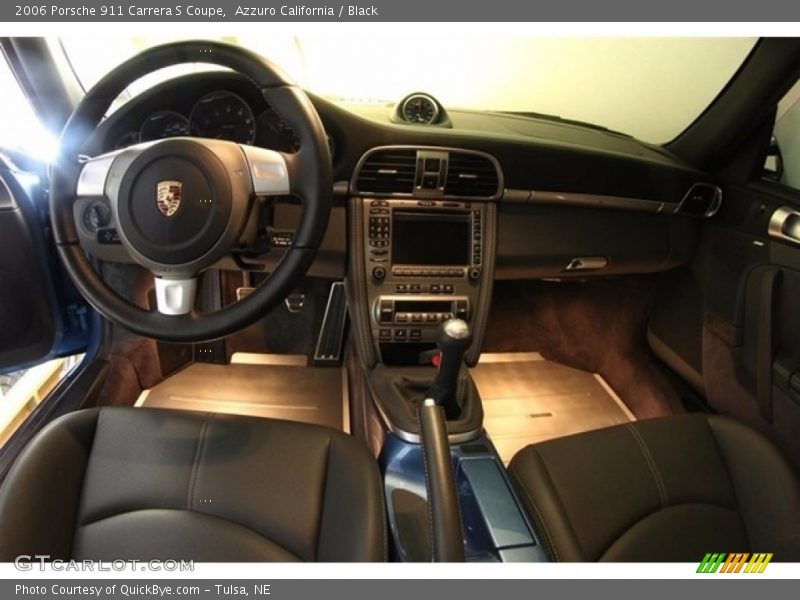 Azzuro California / Black 2006 Porsche 911 Carrera S Coupe