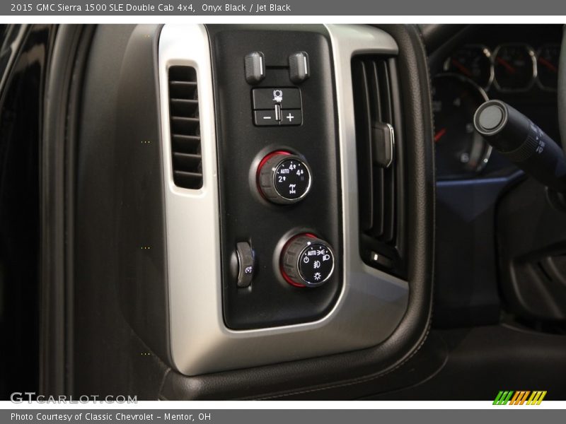 Onyx Black / Jet Black 2015 GMC Sierra 1500 SLE Double Cab 4x4