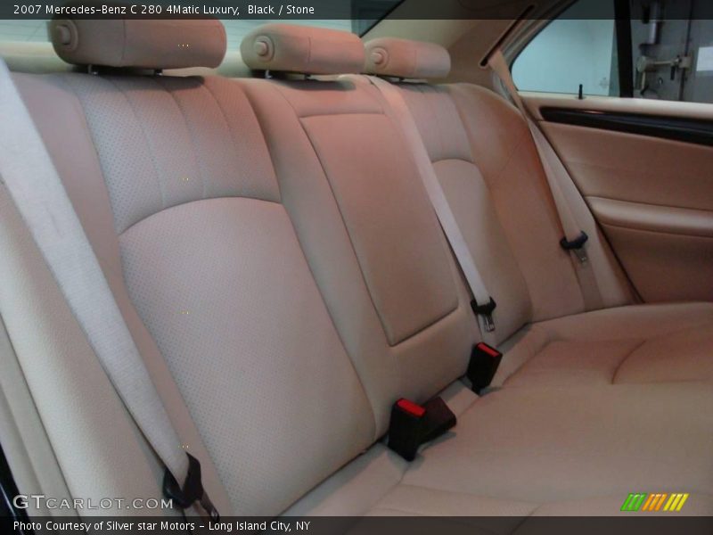 Black / Stone 2007 Mercedes-Benz C 280 4Matic Luxury