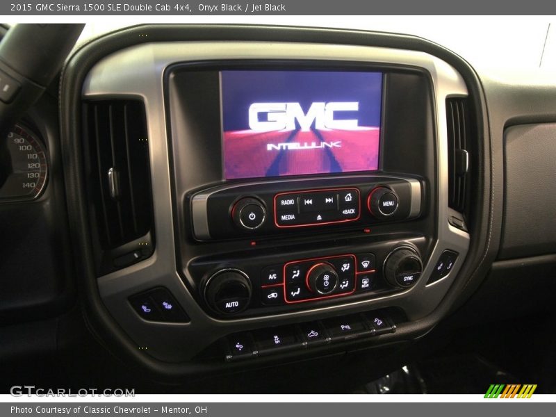 Onyx Black / Jet Black 2015 GMC Sierra 1500 SLE Double Cab 4x4
