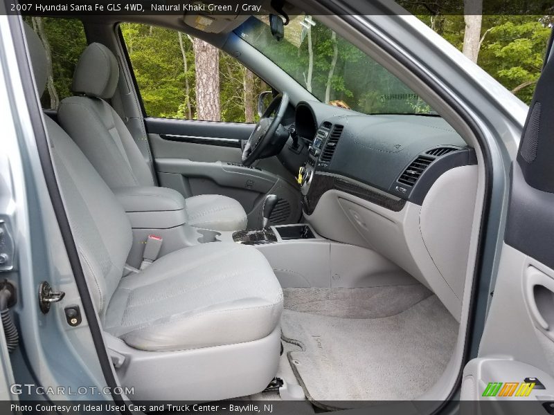 Natural Khaki Green / Gray 2007 Hyundai Santa Fe GLS 4WD