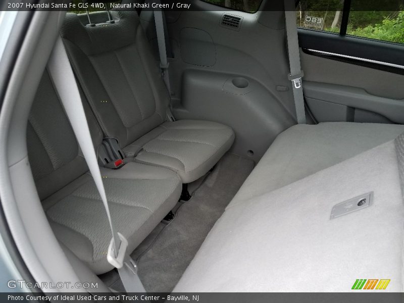 Natural Khaki Green / Gray 2007 Hyundai Santa Fe GLS 4WD