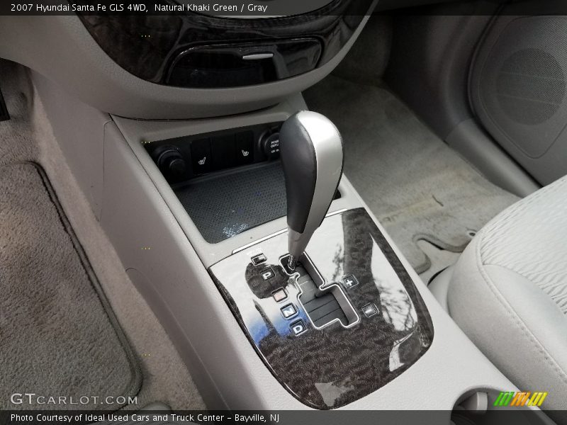 Natural Khaki Green / Gray 2007 Hyundai Santa Fe GLS 4WD