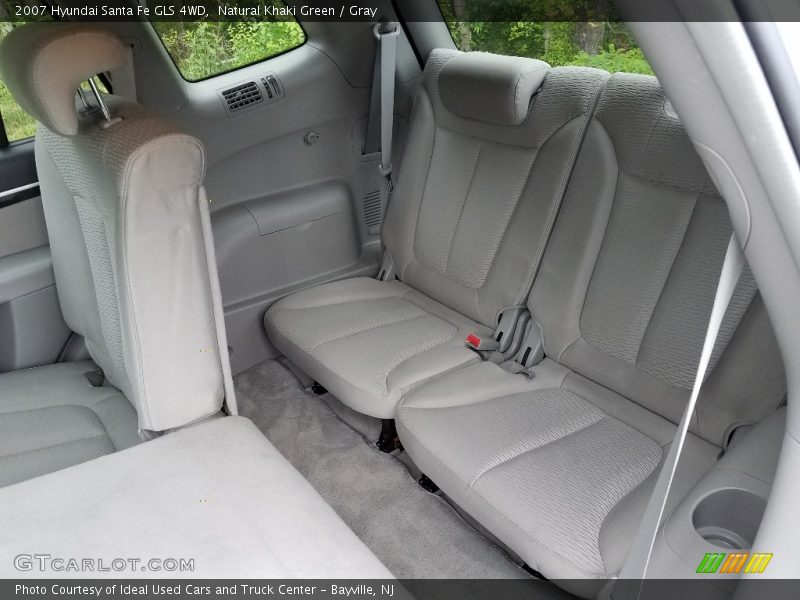 Natural Khaki Green / Gray 2007 Hyundai Santa Fe GLS 4WD