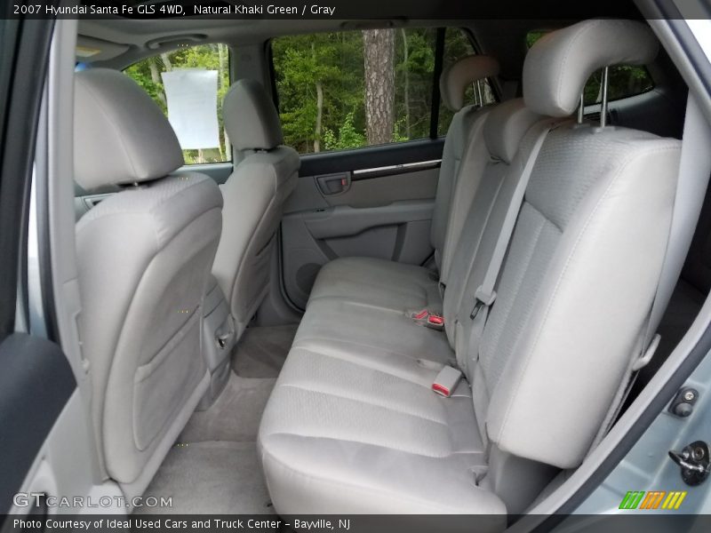 Natural Khaki Green / Gray 2007 Hyundai Santa Fe GLS 4WD