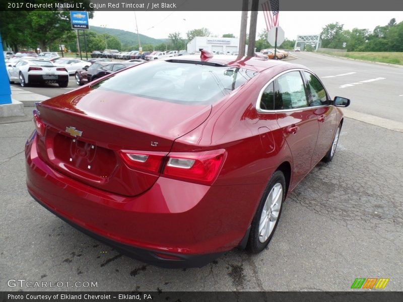 Cajun Red Tintcoat / Jet Black 2017 Chevrolet Malibu LT