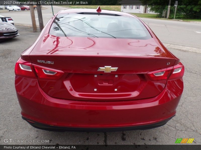 Cajun Red Tintcoat / Jet Black 2017 Chevrolet Malibu LT