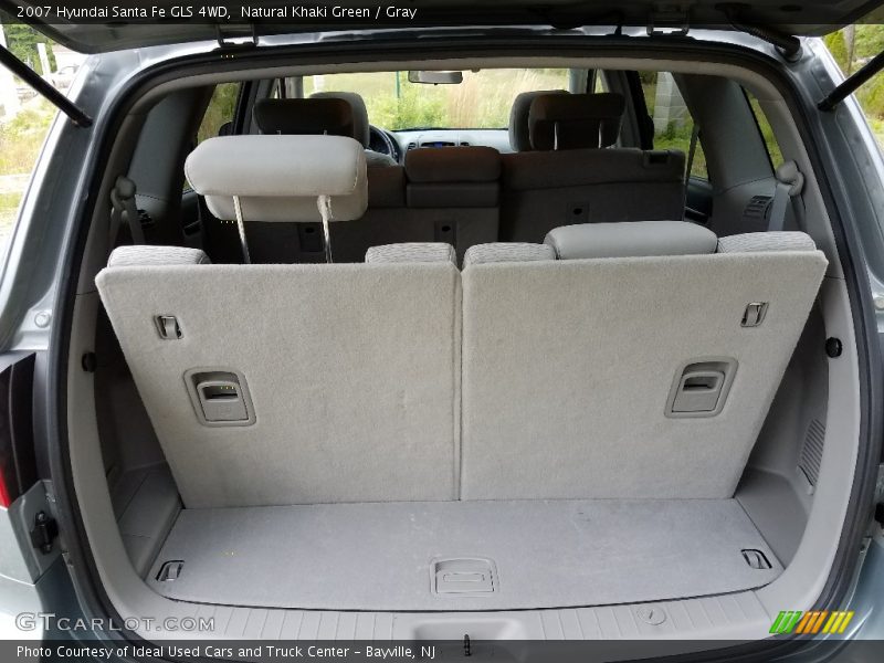 Natural Khaki Green / Gray 2007 Hyundai Santa Fe GLS 4WD