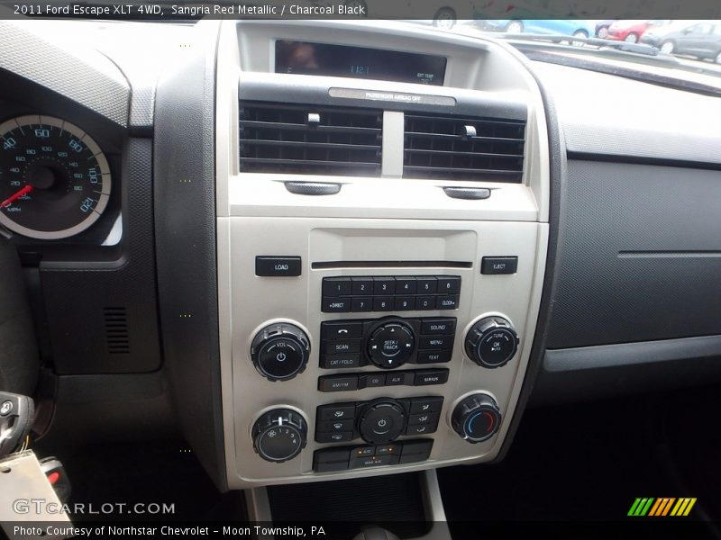 Sangria Red Metallic / Charcoal Black 2011 Ford Escape XLT 4WD