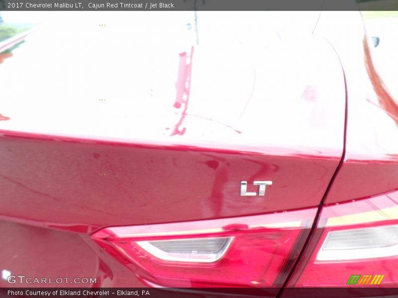 Cajun Red Tintcoat / Jet Black 2017 Chevrolet Malibu LT