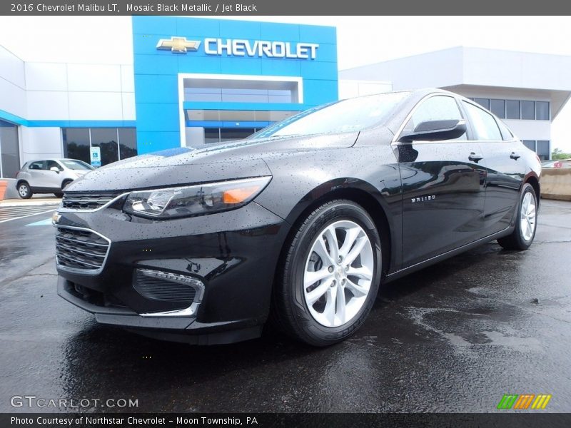 Mosaic Black Metallic / Jet Black 2016 Chevrolet Malibu LT