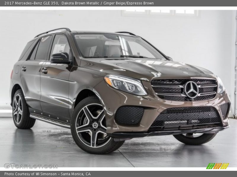 Dakota Brown Metallic / Ginger Beige/Espresso Brown 2017 Mercedes-Benz GLE 350