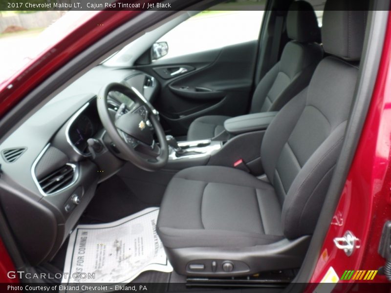 Cajun Red Tintcoat / Jet Black 2017 Chevrolet Malibu LT