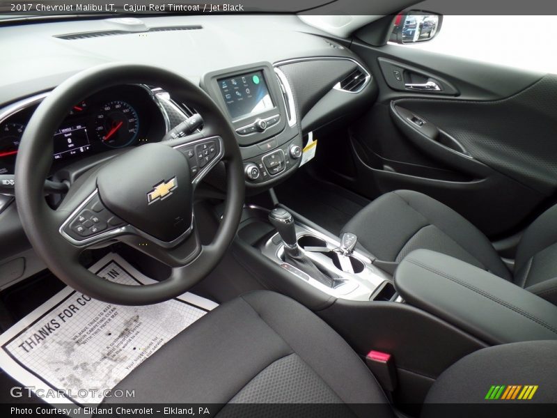 Cajun Red Tintcoat / Jet Black 2017 Chevrolet Malibu LT