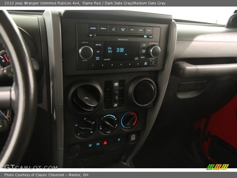 Flame Red / Dark Slate Gray/Medium Slate Gray 2010 Jeep Wrangler Unlimited Rubicon 4x4