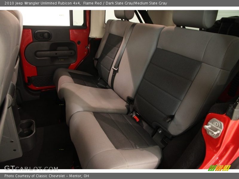 Flame Red / Dark Slate Gray/Medium Slate Gray 2010 Jeep Wrangler Unlimited Rubicon 4x4