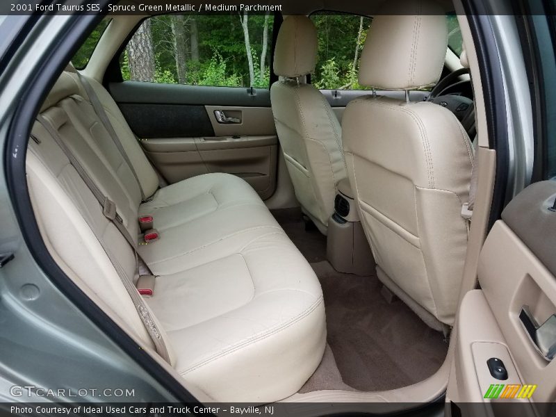 Spruce Green Metallic / Medium Parchment 2001 Ford Taurus SES
