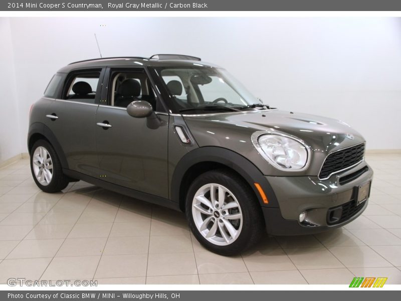 Royal Gray Metallic / Carbon Black 2014 Mini Cooper S Countryman