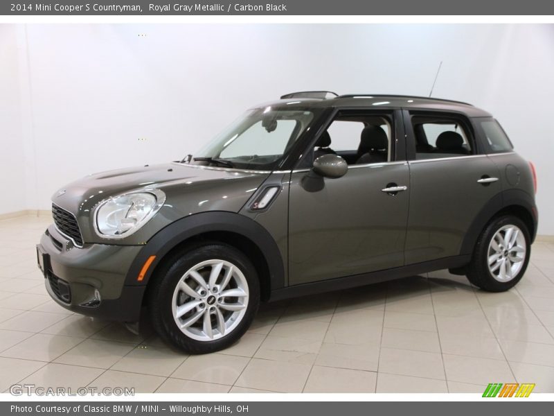 Royal Gray Metallic / Carbon Black 2014 Mini Cooper S Countryman