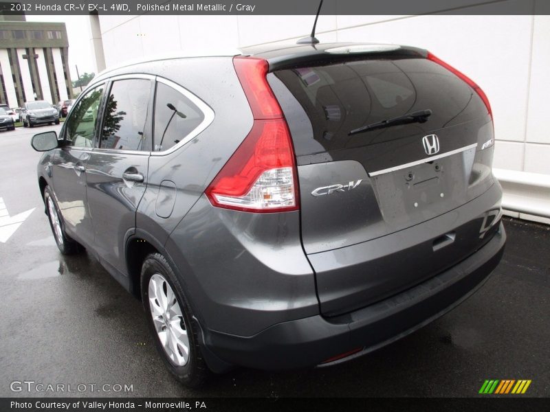Polished Metal Metallic / Gray 2012 Honda CR-V EX-L 4WD