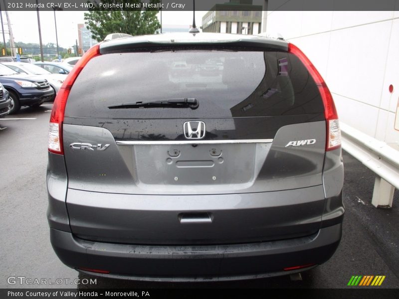 Polished Metal Metallic / Gray 2012 Honda CR-V EX-L 4WD
