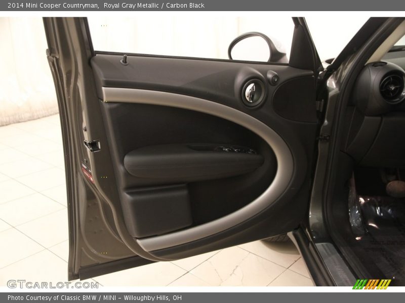 Royal Gray Metallic / Carbon Black 2014 Mini Cooper Countryman