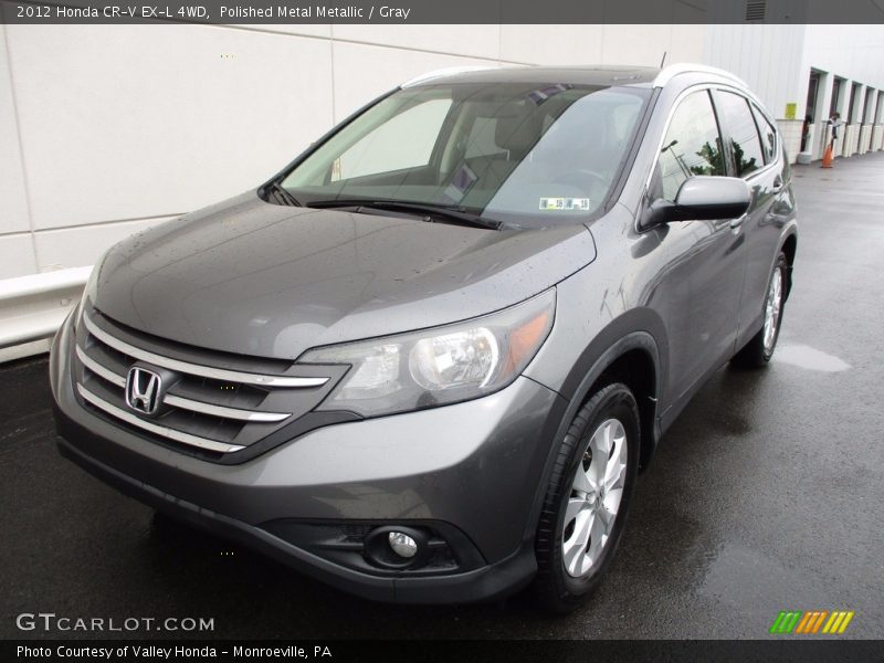 Polished Metal Metallic / Gray 2012 Honda CR-V EX-L 4WD