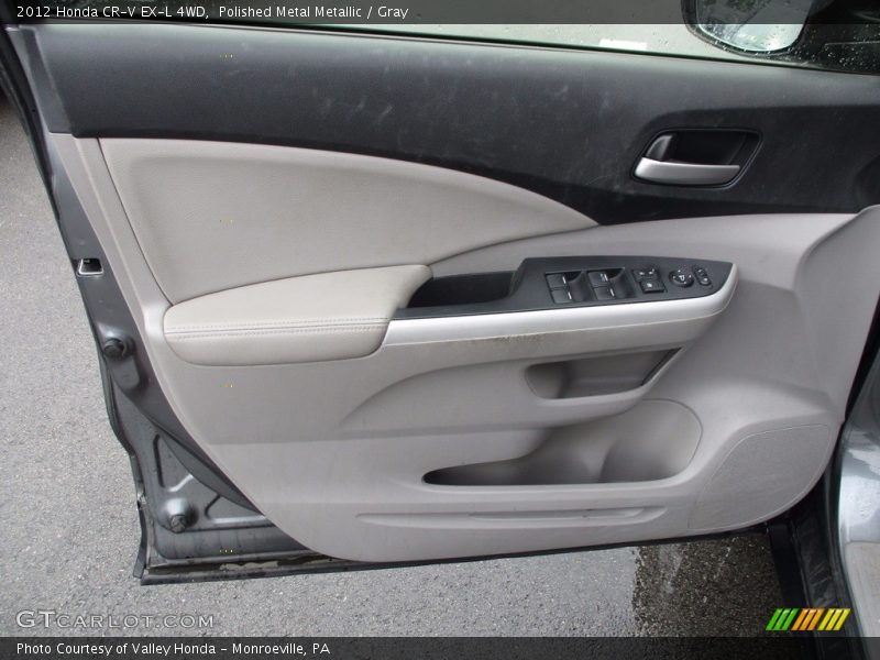Polished Metal Metallic / Gray 2012 Honda CR-V EX-L 4WD