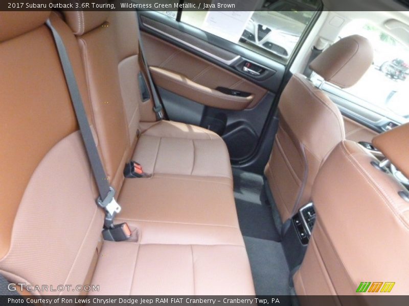 Rear Seat of 2017 Outback 3.6R Touring